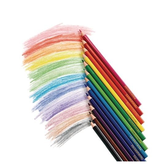 Colorations® Regular Colour Pencils - 12 colours, Set of 240