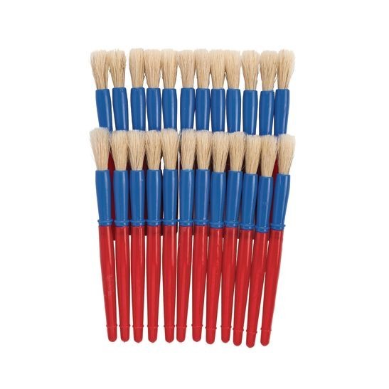 Colorations® Plastic Handle Brushes Set of 30