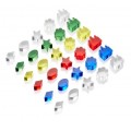 Colour Crystal Treasures - Pack of 30