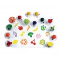 Colorations® Easy-Grip Stampers, Fruit & Vegetable - Set of 14