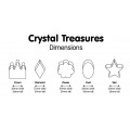 Colour Crystal Treasures - Pack of 30